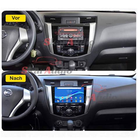Schermata menu autoradio Nissan Navara