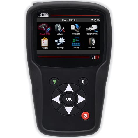 Interfaccia di un dispositivo di programmazione TPMS