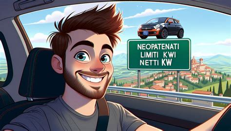 Tavola comparativa dei limiti di potenza per neopatentati prima e dopo la modifica del Codice della Strada