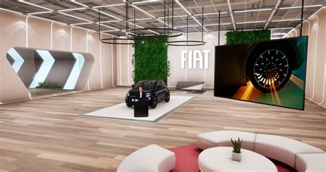 Interno di uno showroom automobilistico con focus sui modelli in esposizione