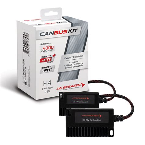 Diagramma di un kit LED con centralina CANBUS