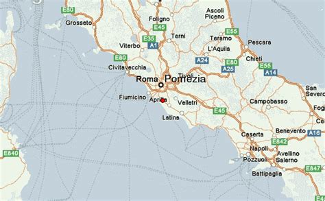 Mappa delle agenzie automobilistiche a Pomezia e dintorni