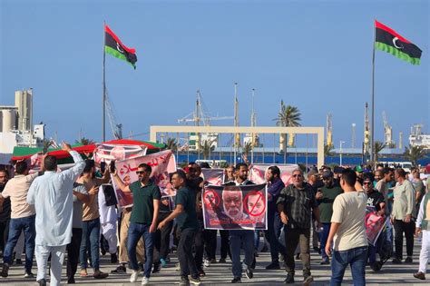 Manifestanti in Libia