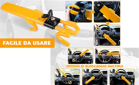 Differenze blocco sterzo con chiave e senza