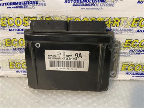 Centralina motore Daewoo Matiz 800 benzina
