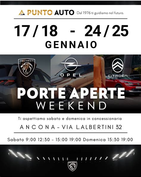 Concessionaria aperta domenica 28 gennaio