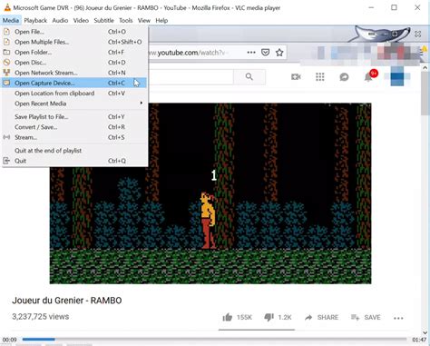 Schermata di riproduzione video su navigatore