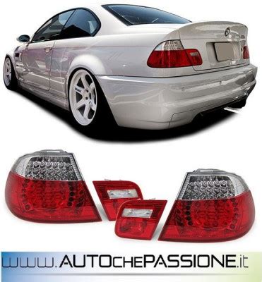 Fanali posteriori neri BMW E46 coupé