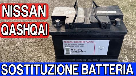 Nissan Qashqai batteria e sistema Start&Stop