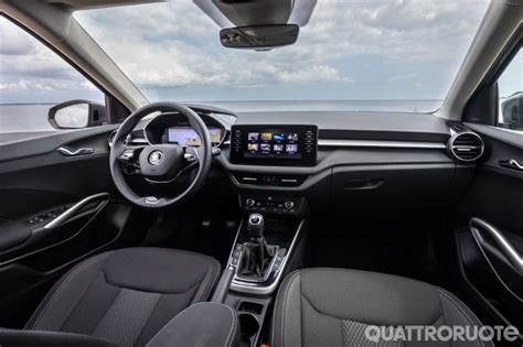 Interni Skoda Fabia quarta generazione