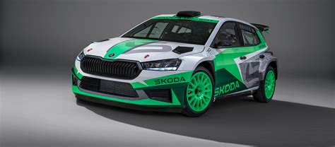 Carrozzeria rally Skoda Fabia modellismo