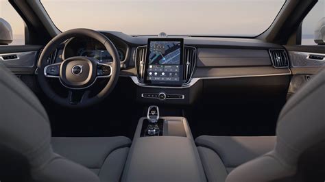 Interni Volvo XC90 con schermo infotainment
