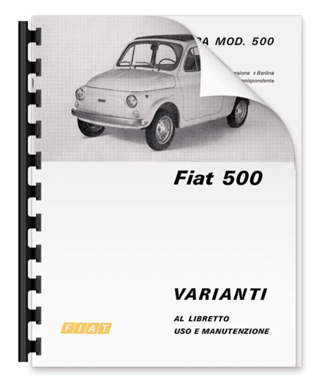 Manuale d'uso e manutenzione Fiat 500