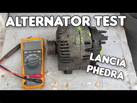 Strumenti per testare l'alternatore