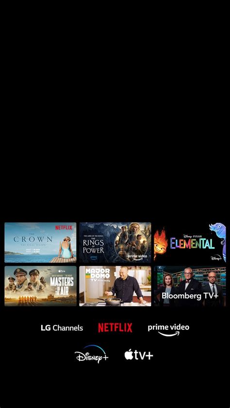 Loghi di Apple TV+, Disney+, Tidal