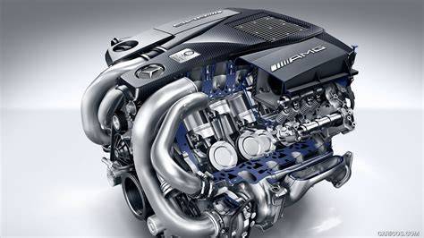 Motore Mercedes-AMG V8 biturbo
