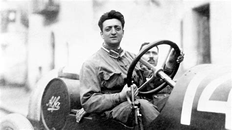 Enzo Ferrari giovane
