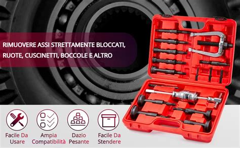 Estrattore per cuscinetti ruota auto