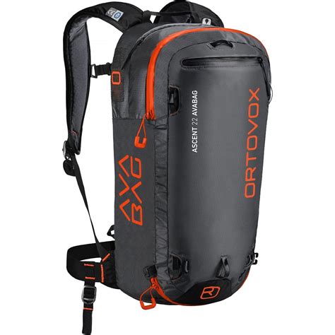 Zaino Ortovox Ascent 22 Avabag in ambiente innevato