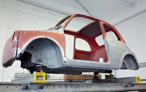 Restauro di auto d'epoca con scansione 3D