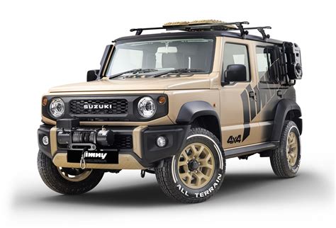 Suzuki Jimny con assetto rialzato