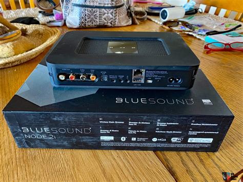 Panoramica delle connessioni del Bluesound Node 2i