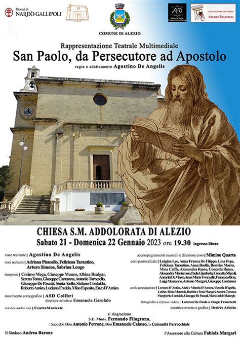 Rappresentazione artistica di San Paolo