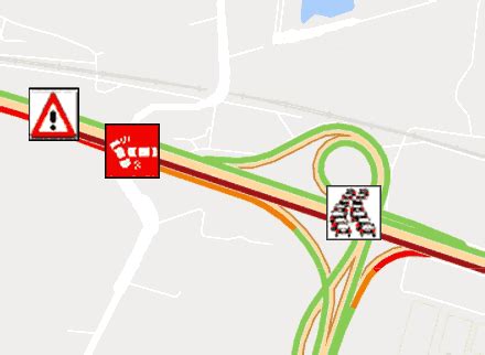 Mappa del traffico in tempo reale