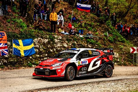 Infografica con i risultati parziali del Rally Croazia 2026