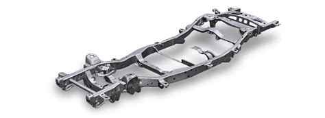 Schema del telaio ladder frame del Toyota Hilux
