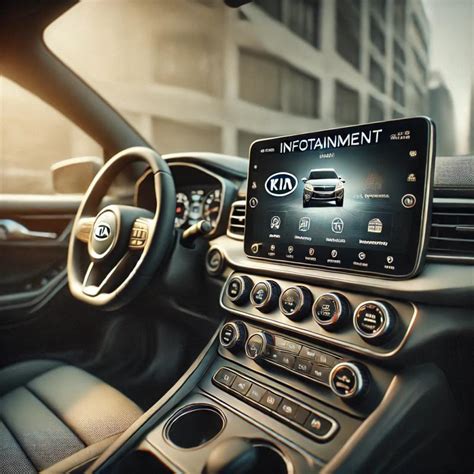 Panoramica del sistema di infotainment Kia
