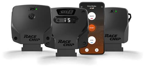 Interfaccia app RaceChip su smartphone