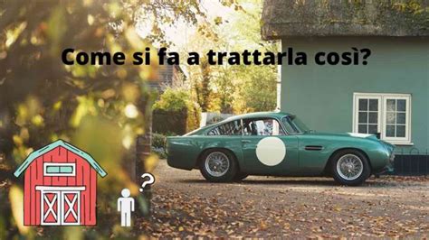 Automobili di lusso abbandonate in un fienile