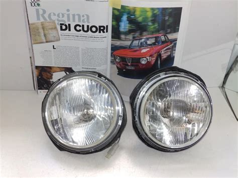 Dettaglio fari Alfa Romeo Junior