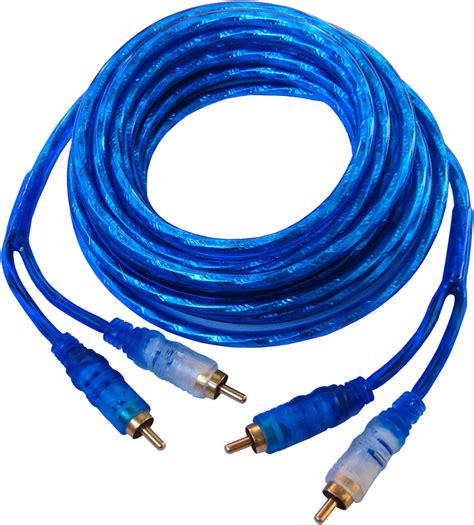 Impianto stereo con cavi RCA