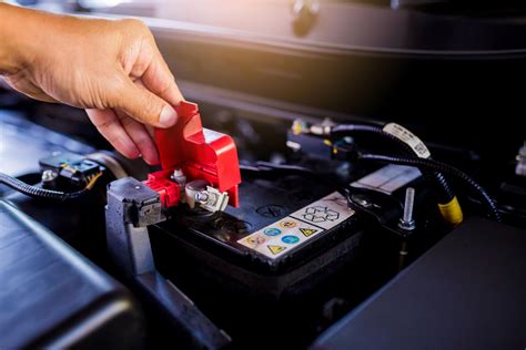 Batteria auto scollegata