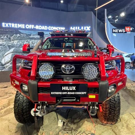 Toyota Hilux in off-road