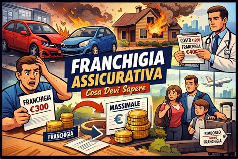 Infografica sulla franchigia assicurativa