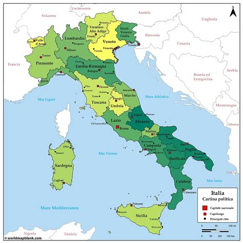 Mappa dell'Italia che evidenzia le aree con maggiore incidenza di ibridazione lupo-cane, basata su studi scientifici.