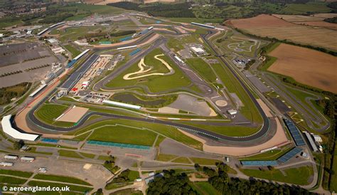 Silverstone circuit aerial view