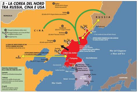 Confine tra Cina e Corea del Nord con fiumi ghiacciati