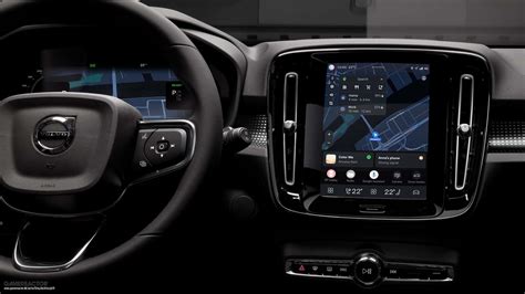Interfaccia dell'app Volvo Cars con funzionalità di avvio remoto