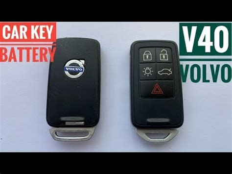 Sostituzione batteria chiave Volvo V50 nuovo modello