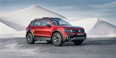 Volkswagen Tiguan GTE Active Concept in ambiente off-road