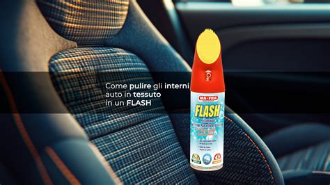 Pulizia interni auto in tessuto
