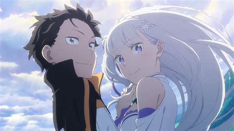 Emilia e Subaru in un momento significativo