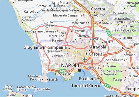 Mappa di Giugliano in Campania