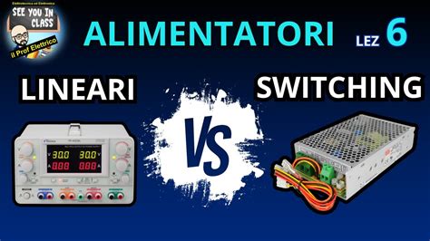 Confronto tra alimentatore switching e lineare