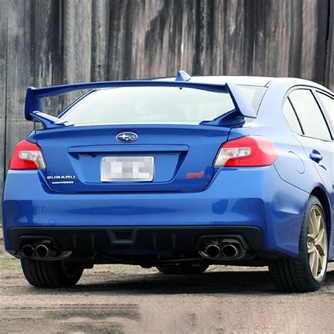 Subaru Impreza P25 rear view with spoiler
