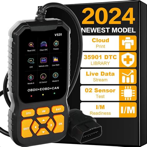 Schermata di un sistema di diagnostica OBDII con dati della batteria ibrida